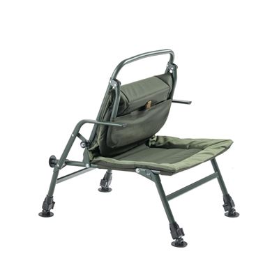 Krzesło z wysokim oparciem i teleskopowymi nogami Premium Long