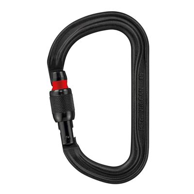 Karabińczyk VULCAN SCREW LOCK z blokadą śrubową BLACK