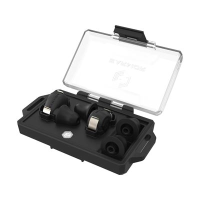 Zatyczki do uszu elektroniczne M23T AI ASSISTENT z BlueTooth CZARNE EARMOR M23T-BK-AI 3