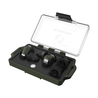 Zatyczki do uszu elektroniczne M23T AI ASSISTENT z BlueTooth FOLIAGE ZIELONE EARMOR M23T-FG-AI 3
