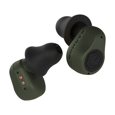 Zatyczki do uszu elektroniczne M23T AI ASSISTENT z BlueTooth FOLIAGE ZIELONE