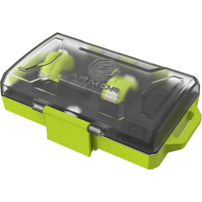Zatyczki do uszu elektroniczne M23T AI ASSISTENT z BlueTooth NEON ZIELONE EARMOR M23T-GR-AI 4