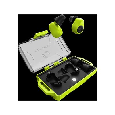 Zatyczki do uszu elektroniczne M23T AI ASSISTENT z BlueTooth NEON ZIELONE EARMOR M23T-GR-AI 2