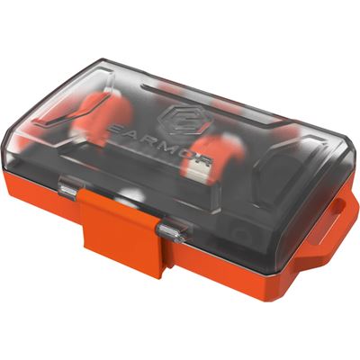 Zatyczki do uszu elektroniczne M23T AI ASSISTENT z BlueTooth ORANGE EARMOR M23T-OG-AI 4