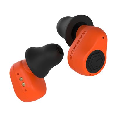 Zatyczki do uszu elektroniczne M23T AI ASSISTENT z BlueTooth ORANGE