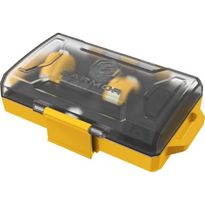 Zatyczki do uszu elektroniczne M23T AI ASSISTENT z BlueTooth ŻÓŁTE EARMOR M23T-YE-AI 4