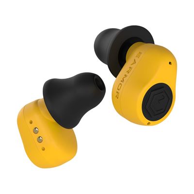 Zatyczki do uszu elektroniczne M23T AI ASSISTENT z BlueTooth ŻÓŁTE