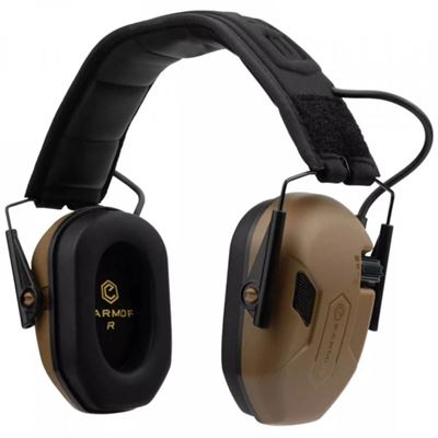 Słuchawki elektroniczne M300A COYOTE BROWN