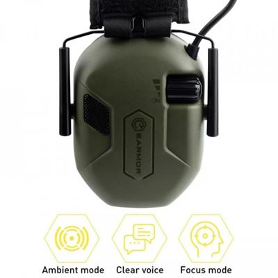Słuchawki elektroniczne M300A GREEN