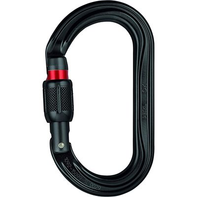 Karabińczyk OK z blokadą SCREW-LOCK czarny