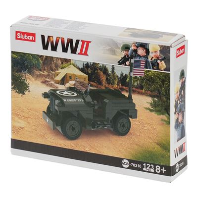 Zestaw US ARMY JEEP