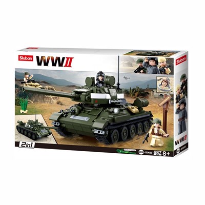 Zestaw SOVIET TANK T-34/85 2w1