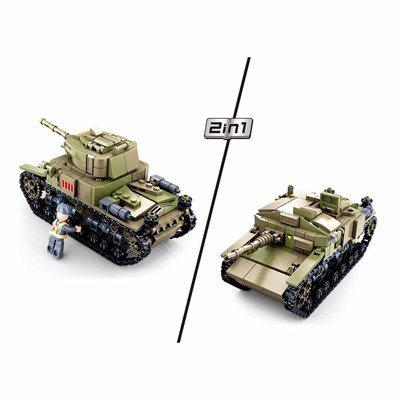 Zestaw 2w1 ITALIAN TANK średni