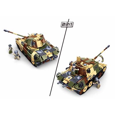 Zestaw konstrukcyjny MIDDLE TANK PANZER V PANTHER 2w1