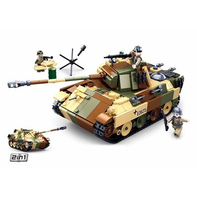 Zestaw konstrukcyjny MIDDLE TANK PANZER V PANTHER 2w1