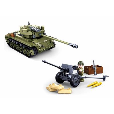 Zestaw konstrukcyjny MIDDLE TANK M26 PERSHING 2w1