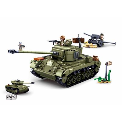 Zestaw konstrukcyjny MIDDLE TANK M26 PERSHING 2w1