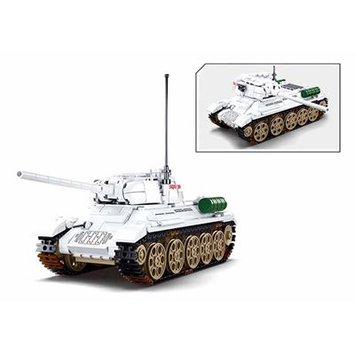 Zestaw konstrukcyjny MEDIUM TANK T-34/85 BIAŁY