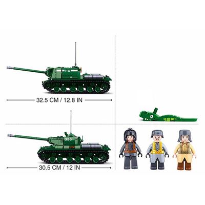 Czołg ciężki IS-2 2w1