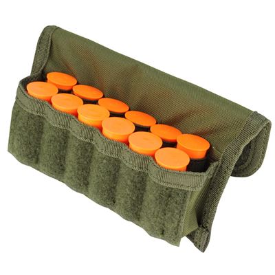 Etui MOLLE na naboje do strzelby ZELENÉ
