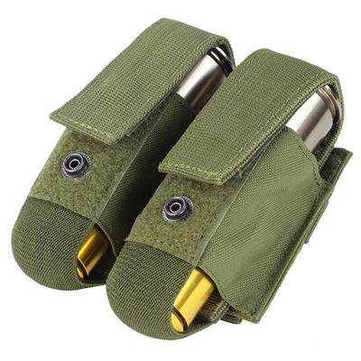 Torba MOLLE na dwa granaty 40 mm. naboje ZELENÉ