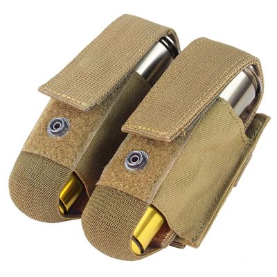 Torba MOLLE na dwa granaty 40 mm. naboje COYOTE BROWN
