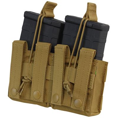 Torba MOLLE na magazynki 2xM14 otwarta COYOTE BROWN