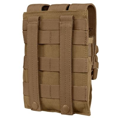 Ładownica MOLLE na trzy magazynki MP5 COYOTE BROWN
