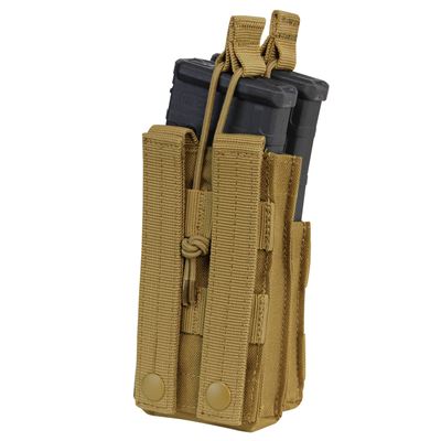 Torba MOLLE na magazynki 2xM16 otwarta COYOTE BROWN