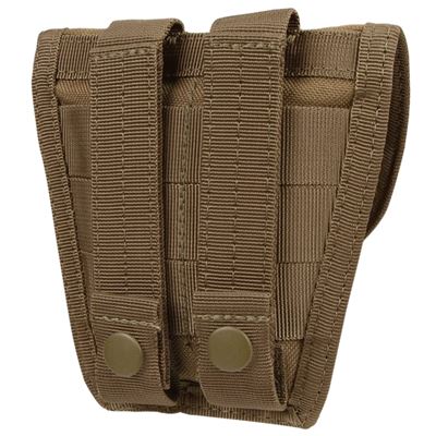 Etui MOLLE na kajdanki COYOTE BROWN CONDOR OUTDOOR MA47-498 2