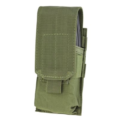 Torba MOLLE na magazynek 2xM4 ZIELONA