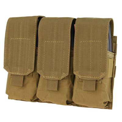 Torba MOLLE na magazynki 3xM16 COYOTE BROWN