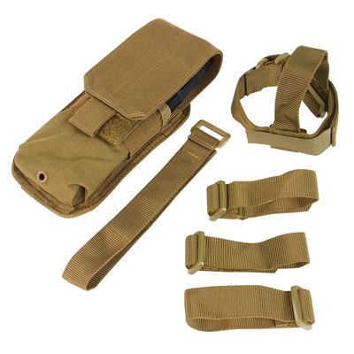 Torba MOLLE na magazynek M16 do kolby COYOTE BROWN