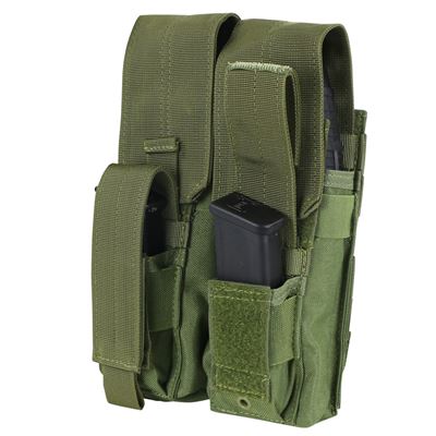 Torba KANGAROO na 2 magazynki AK ZIELONA