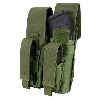 Torba KANGAROO na 2 magazynki AK ZIELONA