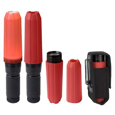 Latarka 14 LED + nocny zestaw policyjny MAGNUM