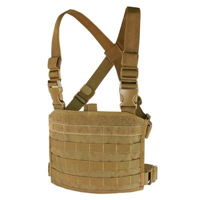Kamizelka taktyczna MOLLE CHEST RIG PANEL COYOTE BROWN