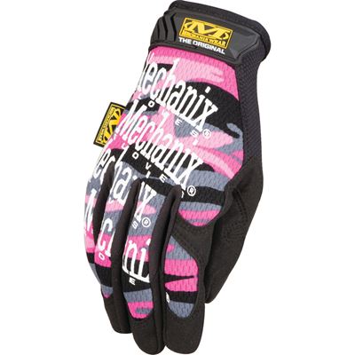 Rękawiczki damskie MECHANIX ORIGINAL PINK CAMO