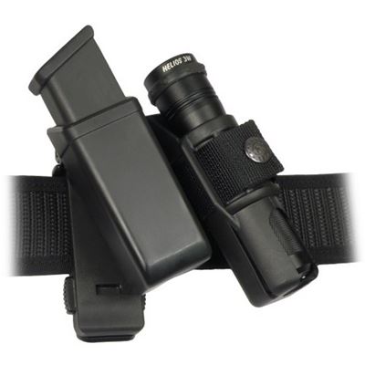 Obrotowe etui MOLLE na magazynek 9 mm LUGER i latarkę LH-14