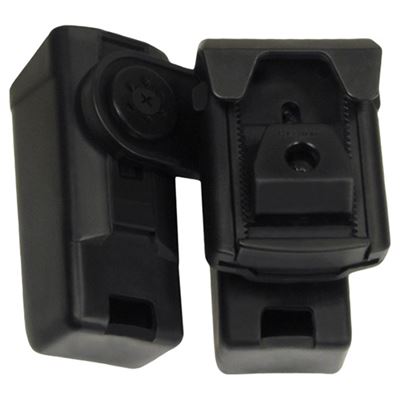 Podwójna obrotowa kabura do dwurzędowego magazynka 9 mm LUGER