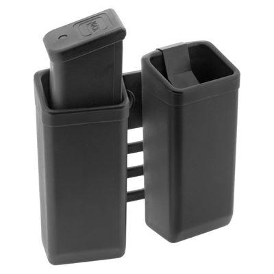 Podwójna kabura obrotowa MOLLE na dwa magazynki 9 mm LUGER