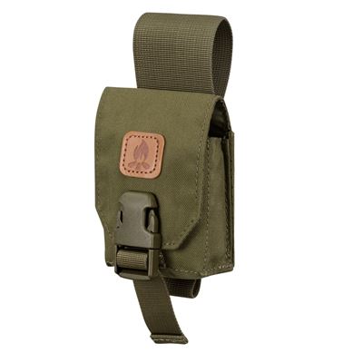Etui na pasek z kompasem OLIVE GREEN
