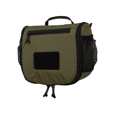 Torba TRAVEL na przybory toaletowe OLIVE GREEN/CZARNA