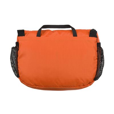 Torba TRAVEL na przybory toaletowe ORANŻOWA/CZARNA