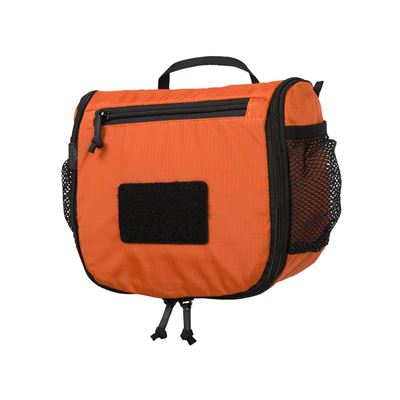 Torba TRAVEL na przybory toaletowe ORANŻOWA/CZARNA