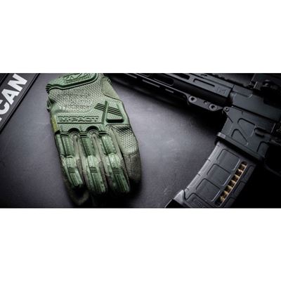 Rękawice MECHANIX M-PACT JASNIE ZIELONE