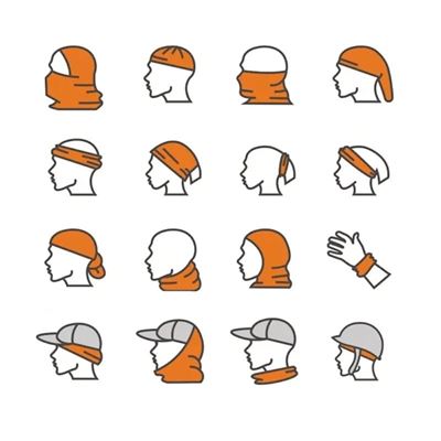 Ocieplacz na szyję POLAR PrimaLoft® CAMO