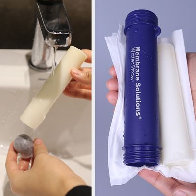 Słomka filtracyjna MEMBRANE SOLUTIONS STRAW II BLUE