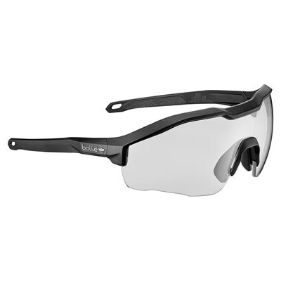 Gogle taktyczne MY6 EYESHIELD BLACK ramka CLEAR szkło