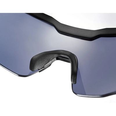 Gogle taktyczne MY6 EYESHIELD BLACK ramka SMOKED szkło